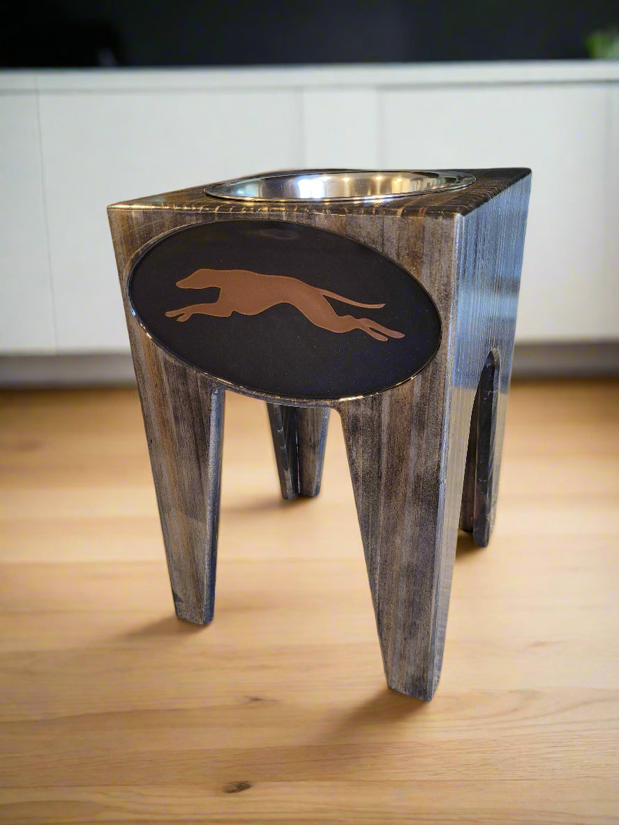 Dog Dish Stand, Tall, 1 Place